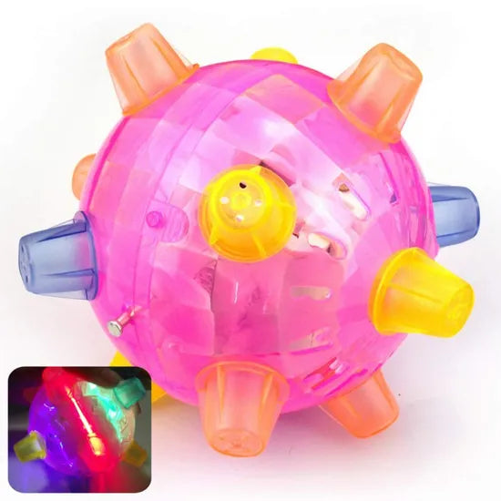 LED Aktivitätsball mit blinkenden Lichtern und Sound