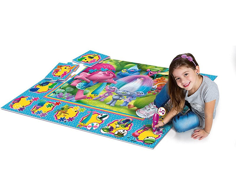 Trolls Riesen-Bodenpuzzle + elektronischer Stift