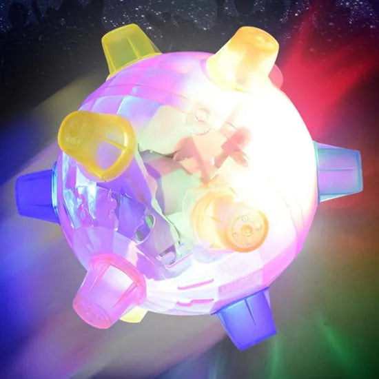 LED Aktivitätsball mit blinkenden Lichtern und Sound