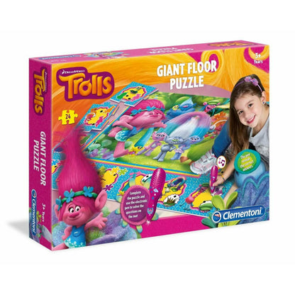 Trolls Riesen-Bodenpuzzle + elektronischer Stift