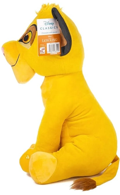 Disney Simba Plüsch mit Sound 48cm | König der Löwen Kuscheltier